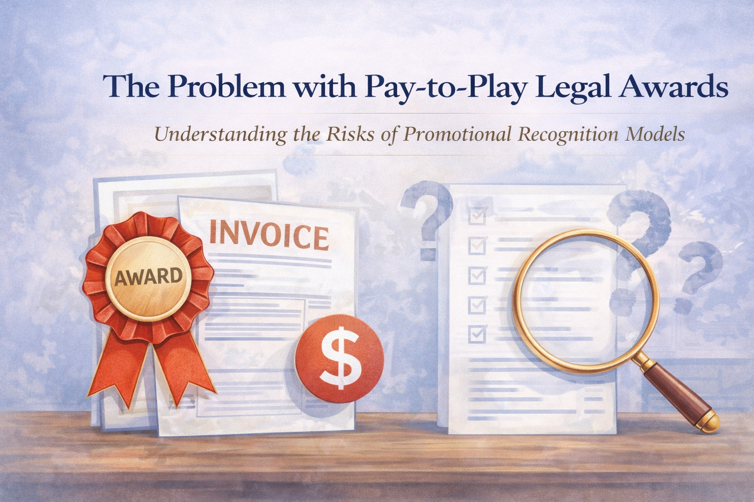 The Problem with Pay-to-Play Legal Awards