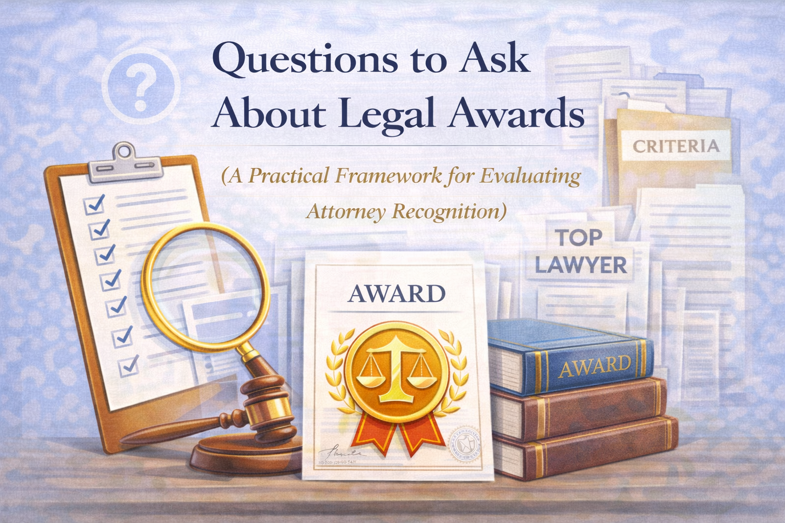 Questions to Ask About Legal Awards