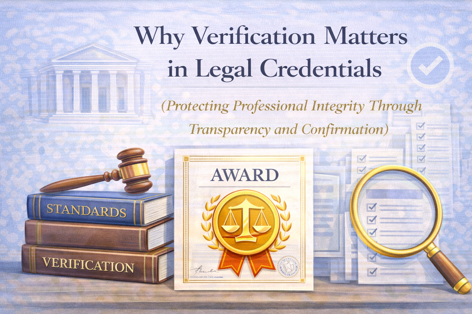 Why Verification Matters in Legal Credentials